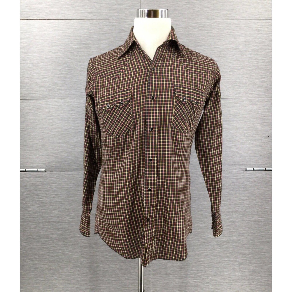 DEE CEE Brand Vintage Western Button Shirt Sz15-34‎